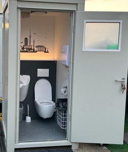 Toilettenkabine wassergespült VIP