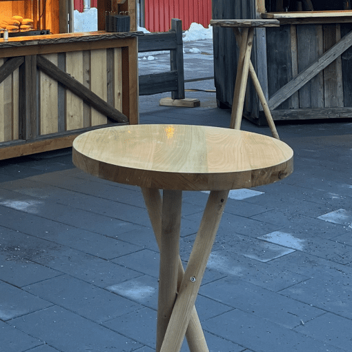 Stehtisch "rustikal, rund"