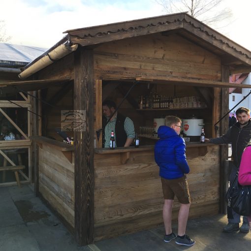 Hütte / Standl 2,5m x 2,5m