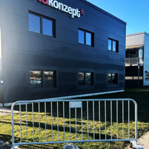 Mannesmanngitter TAGkonzept mit Rollen